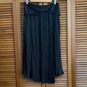 Banana Republic Elegant Black Asymmetrical Skirt